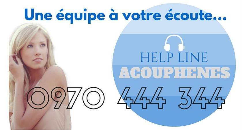 Une Helpline à votre écoute pour oser parler de vos acouphènes...