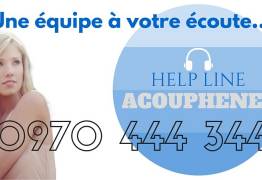 Une Helpline à votre écoute pour oser parler de vos acouphènes...